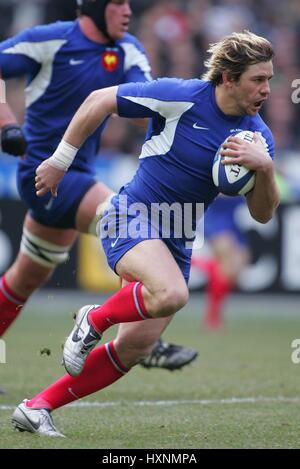 CEDRIC HEYMANS FRANCIA & TOULOUSE RU STADE FRANCE PARIS 11 Febbraio 2006 Foto Stock