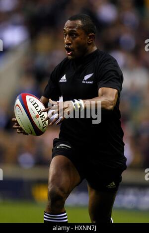 JOE ROKOCOKO NUOVA ZELANDA RU TWICKENHAM Londra Inghilterra 05 Novembre 2006 Foto Stock