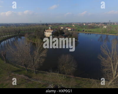 Vasca di Corbelli, Villa d'Este, Reggio Emilia, Guatteri Foundation Foto Stock