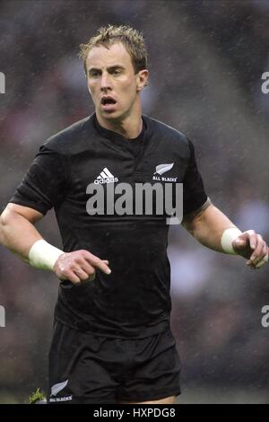 JIMMY COWAN NUOVA ZELANDA RU TWICKENHAM MIDDLESEX INGHILTERRA 21 Novembre 2009 Foto Stock