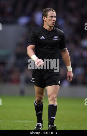 JIMMY COWAN NUOVA ZELANDA RU TWICKENHAM MIDDLESEX INGHILTERRA 21 Novembre 2009 Foto Stock