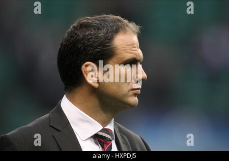 MARTIN JOHNSON INGHILTERRA RU TEAM MANAGER TWICKENHAM MIDDLESEX INGHILTERRA 21 Novembre 2009 Foto Stock