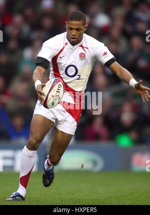 DELON ARMITAGE INGHILTERRA & LONDON IRISH RU TWICKENHAM Londra Inghilterra 29 Novembre 2008 Foto Stock