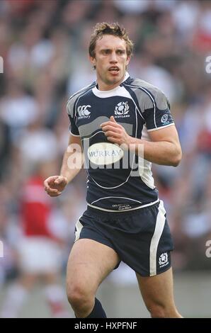 MIKE BLAIR SCOZIA & EDINBURGH RU TWICKENHAM MIDDLESEX INGHILTERRA 21 Marzo 2009 Foto Stock