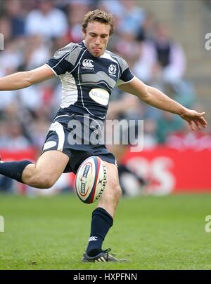 MIKE BLAIR SCOZIA & EDINBURGH RU TWICKENHAM MIDDLESEX INGHILTERRA 21 Marzo 2009 Foto Stock