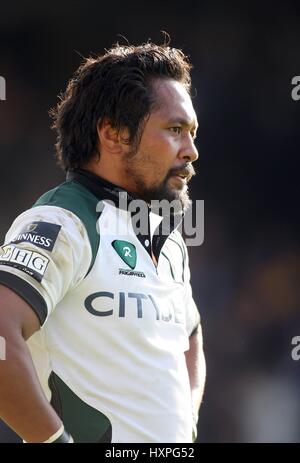 SEILALA MAPUSUA LONDON IRISH RU HEADINGLEY CARNEGIE LEEDS INGHILTERRA 20 Settembre 2009 Foto Stock