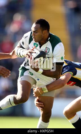 SAILOSI TAGICKIBAU LONDON IRISH RU HEADINGLEY CARNEGIE LEEDS INGHILTERRA 20 Settembre 2009 Foto Stock