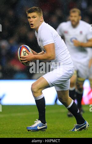 OWEN FARRELL INGHILTERRA SARACENI RU INGHILTERRA & SARACENI RU TWICKENHAM Londra Inghilterra 24 Novembre 2012 Foto Stock