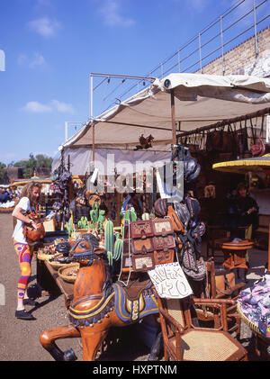 Stallo a Camden Market, Camden Town London Borough of Camden, Greater London, England, Regno Unito Foto Stock