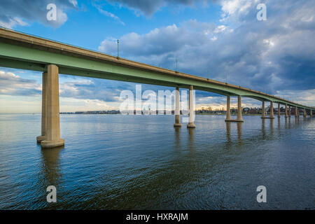 L'Accademia Navale ponte sopra il fiume Severn, in Annapolis, Maryland. Foto Stock