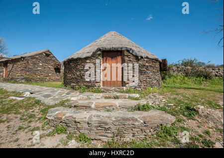 Architettura tradizionale, Monfragüe National Park, Caceres, Estremadura, Spagna, Europa Foto Stock