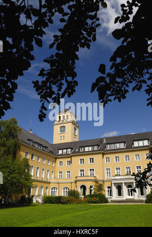 Il municipio nel villaggio di montagna, Amburgo, Germania, Europa, Das Rathaus a Bergedorf, Deutschland, Europa Foto Stock