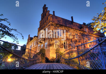 Il Bergedorfer castello nel villaggio di montagna, Amburgo, Europa, Das Bergedorfer Schloss in Bergedorf, Europa Foto Stock