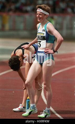 YVONNE MURRAY BUPA GIOCHI GATESHEAD BUPA GIOCHI GATESHEAD 06 Luglio 1995 Foto Stock