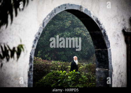 Xidi, cinese tradizionale villaggio, Huizhou, Cina Foto Stock