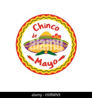 Chinco de Mayo. Illustrazione Vettoriale