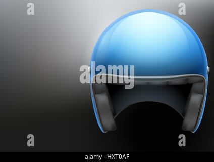 Motociclo casco sfondo Foto Stock