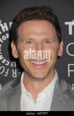 Los Angeles, Stati Uniti d'America. 29 Mar, 2017. Mark Feuerstein 29/03/2017 Anticipo di screening e di conversazione con "Prison Break" tenutasi presso il Paley Centre for Media in Beverly Hills, CA Foto: Cronos/Hollywood News Foto Stock