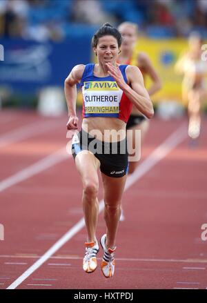 HELEN CLITHEROE 3000 metri di siepi Alexander Stadium Birmingham Inghilterra 13 Luglio 2008 Foto Stock