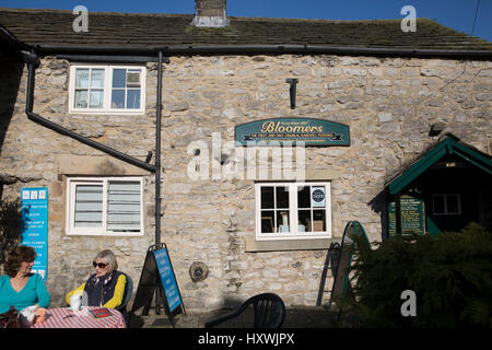 Tiroler Stuberl un austriaco coffee shop in Bakewell Derbyshire Foto Stock