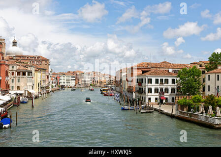 Il canal grande, il ponte degli Scalzi, Venezia, veneto, Italia Foto Stock