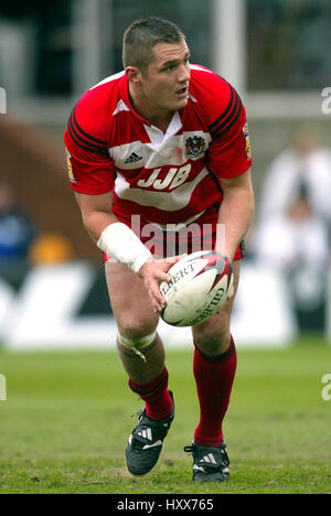 TERRY NEWTON WIGAN WARRIORS RLFC 14 Aprile 2002 Foto Stock