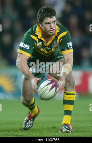 DANNY BUDERUS AUSTRALIA KC Stadium Hull Inghilterra 15 Novembre 2003 Foto Stock