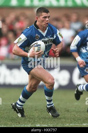 HENRY PAOLO WIGAN WARRIORS RLFC 10 Febbraio 1997 Foto Stock