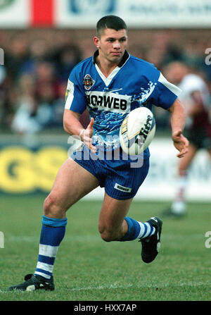 HENRY PAOLO WIGAN WARRIORS RLFC 10 Febbraio 1997 Foto Stock