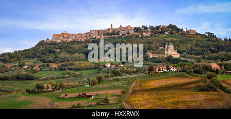 Montepulciano, Toscana, Italia Foto Stock