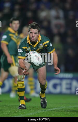 DANNY BUDERUS AUSTRALIA RL KC Stadium Hull Inghilterra 19 Novembre 2005 Foto Stock