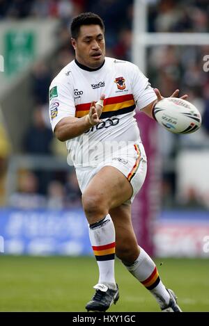 JOE VAGANA BRADFORD TORI RLFC Halliwell Jones Stadium WARRINGTON INGHILTERRA 18 Febbraio 2007 Foto Stock