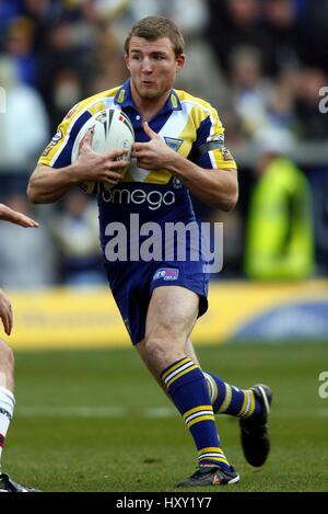 MARK GLEESON WARRINGTON LUPI RLFC Halliwell Jones Stadium WARRINGTON INGHILTERRA 18 Marzo 2007 Foto Stock