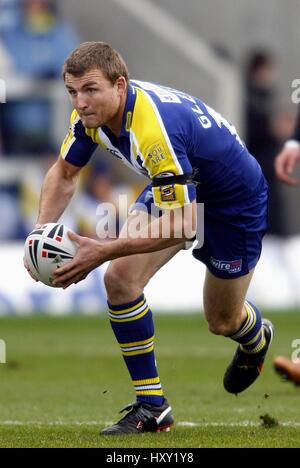 MARK GLEESON WARRINGTON LUPI RLFC Halliwell Jones Stadium WARRINGTON INGHILTERRA 18 Marzo 2007 Foto Stock