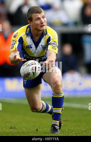 MARK GLEESON WARRINGTON LUPI RLFC Halliwell Jones Stadium WARRINGTON INGHILTERRA 18 Marzo 2007 Foto Stock