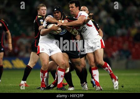 IAFETA PALEAAESINA SCULTHORPE st.helens V Wigan Warriors Millenium Stadium Cardiff Galles 05 Maggio 2007 Foto Stock