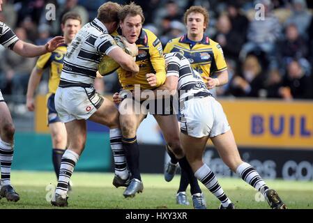 GARETH ELLIS YEARDON BURNETT HULL FC V LEEDS RINOCERONTI K.C.STADIUM Hull Inghilterra 24 Marzo 2008 Foto Stock