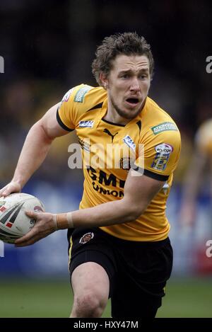 Luca DORN CASTLEFORD TIGERS RLFC GIUNGLA CASTLEFORD Inghilterra 06 aprile 2008 Foto Stock