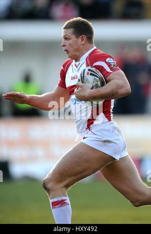 PETER FOX HULL KR Grattan Stadium Bradford Inghilterra 15 Febbraio 2009 Foto Stock