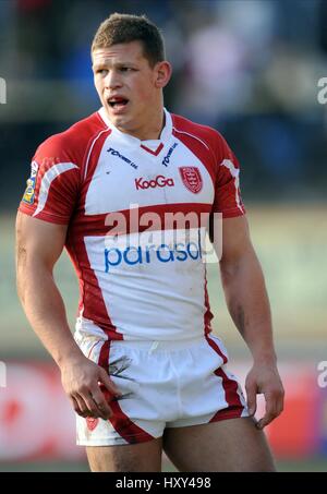 PETER FOX HULL KR Grattan Stadium Bradford Inghilterra 15 Febbraio 2009 Foto Stock