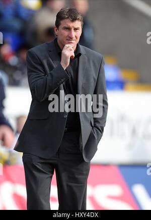 TONY SMITH WARRINGTON LUPI RLFC COACH Halliwell Jones Stadium WARRINGTON INGHILTERRA 08 Marzo 2009 Foto Stock