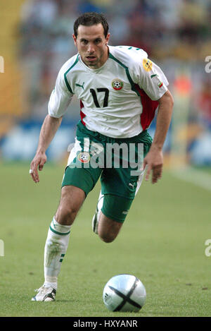 MARTIN PETROV BULGARIA VFL WOLFSBURG José Alvalade STADIUM LISBONA PORTOGALLO 15 Giugno 2004 Foto Stock