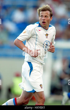 ANDREI KARIAKA RUSSIA & KRYLYA SOVETOV SAMARA FARO-LOULE STADIUM FARO Portogallo 20 giugno 2004 Foto Stock