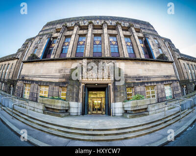 St Andrew la Casa del Governo scozzese edificio, Edimburgo, Scozia. Foto Stock