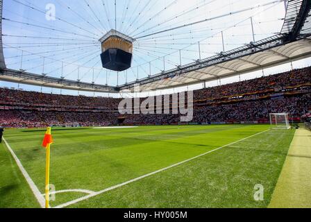 COMMERZBANK ARENA & FRANCOFORTE INGHILTERRA V PARAGUAY WORLD CUP Francoforte Germania 10 giugno 2006 Foto Stock