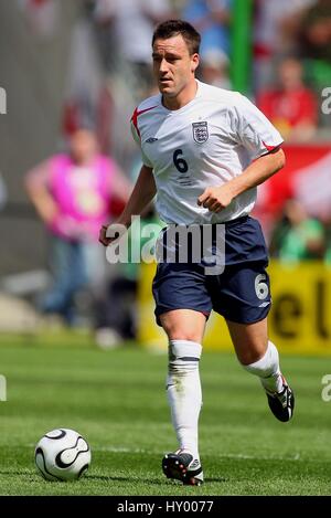 JOHN TERRY INGHILTERRA & Chelsea FC WORLD CUP Francoforte Germania 10 giugno 2006 Foto Stock