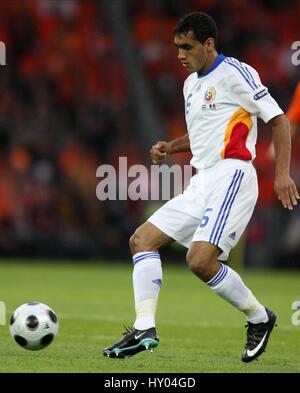 MIREL RADOI ROMANIA & Steaua Bucarest STADE DE SUISSE di Berna Svizzera 17 Giugno 2008 Foto Stock