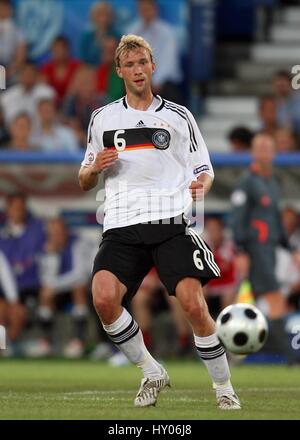 SIMON ROLFES GERMANIA & Bayer 04 Leverkusen ST. JAKOB-PARK Basilea Svizzera 19 Giugno 2008 Foto Stock