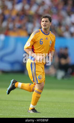 MIREL RADOI ROMANIA & Steaua Bucarest STADUIM LETZIGRUND ZURIGO SVIZZERA 09 Giugno 2008 Foto Stock