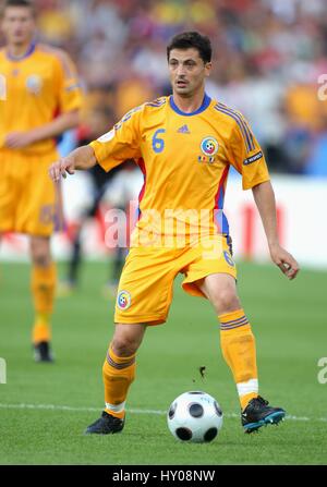 MIREL RADOI ROMANIA & Steaua Bucarest STADUIM LETZIGRUND ZURIGO SVIZZERA 09 Giugno 2008 Foto Stock